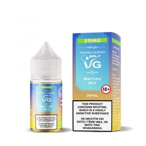 British Mix Nicotine Salt E-liquid