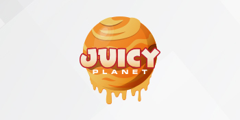 Logo of the Juicy Planet Nicotine E-Liquid series