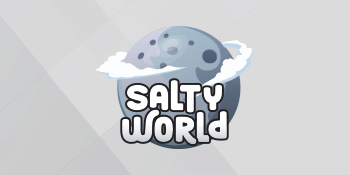 Logo of the Salty World Nicotine E-Liquid series