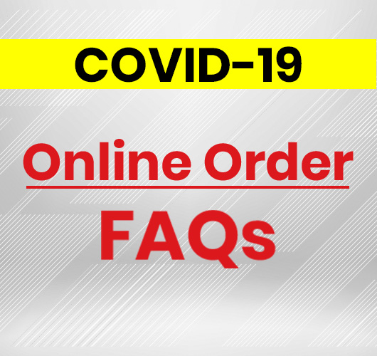 Coronavirus Online Order FAQs